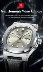 POEDAGAR 853L Square Quartz Watch - Image 15