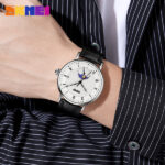 SKMEI 9308M Premium Quality Moonphase Quartz Watch - Image 2