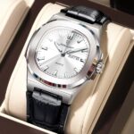 POEDAGAR 853L Square Quartz Watch - Image 3