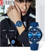 Curren 8465 Men's Wristwatch  Fashionable Casual Watch For Men - Image 3