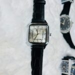 Universe Point 1037 Arabic Dial Silicon Strap Men's Watch - Black White - Image 9