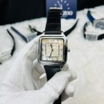 Universe Point 1037 Arabic Dial Silicon Strap Men's Watch - Black White - Image 8