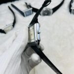 Universe Point 1037 Arabic Dial Silicon Strap Men's Watch - Black White - Image 6