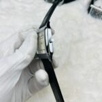 Universe Point 1037 Arabic Dial Silicon Strap Men's Watch - Black White - Image 2