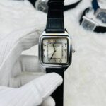 Universe Point 1037 Arabic Dial Silicon Strap Men's Watch - Black White - Image 3