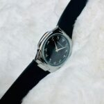 Universe Point 7666 Arabic Dial Men's Watch - Silver Black - Image 4