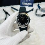 Universe Point 7666 Arabic Dial Men's Watch - Silver Black - Image 10