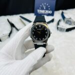 Universe Point 7666 Arabic Dial Men's Watch - Silver Black - Image 11