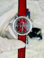 Omega Speedmaster Red Dial Chronograph - Sporty Luxury Swiss Watch