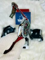 Omega Speedmaster Red Dial Chronograph - Sporty Luxury Swiss Watch - Image 13