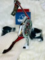 Omega Speedmaster Red Dial Chronograph - Sporty Luxury Swiss Watch - Image 12