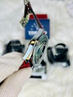 Omega Speedmaster Red Dial Chronograph - Sporty Luxury Swiss Watch - Image 8