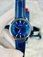 Curren 8365 Men's Wristwatch Leather Fashionable Casual Watch For Men