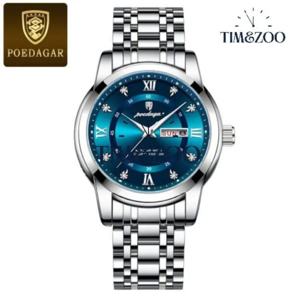 POEDAGAR 936m Fashion Casual Men Watch