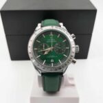 Omega Speedmaster Green Dial Chronograph - Sporty Luxury Swiss Watch