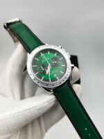 Omega Speedmaster Green Dial Chronograph - Sporty Luxury Swiss Watch - Image 2