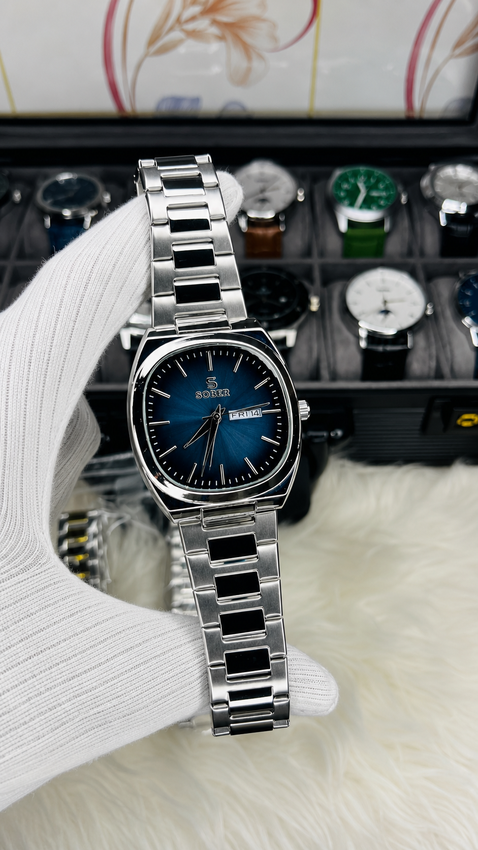 file_00000000c67c7208b63ab1df866e8a19 Sober Jens Watch (Square, Glossy Premium) Sharp edges. Glossy perfection. Pure premium on your wrist ⌚✨ - Image 1